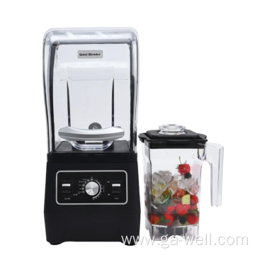 Quiet High Speed Blender With Mechanical Control